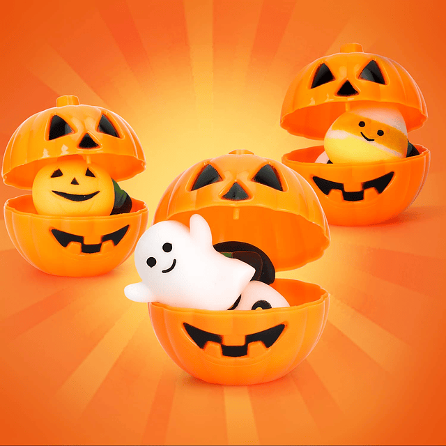 Squishy 40 piezas de juguetes blandos de Halloween a granel