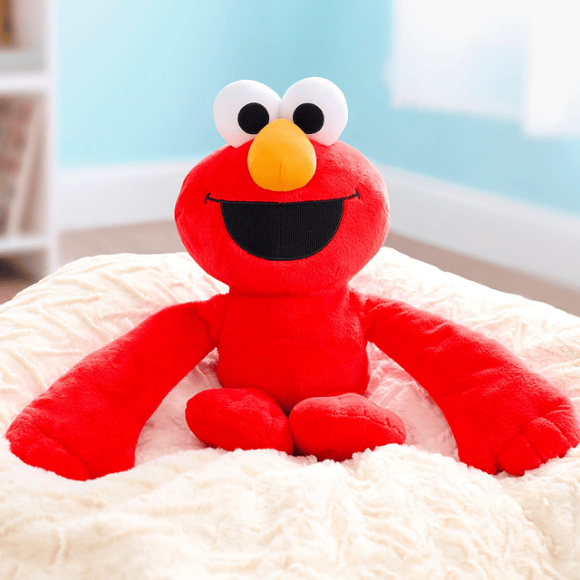 Squishy Sesame Street Monster Hugs Elmo Peluche sensorial po