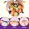 Squishy 36 piezas de juguete blando Mochi de Halloween en bo