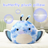 Squishy Animal de peluche de mariposa de 12 pulgadas, almoha