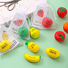 Squishy 24 Juegos de Bolas de Frutas para el Estrés con Tarj