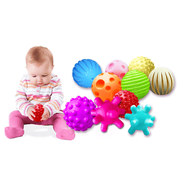 Squishy Paquete de 10 bolas sensoriales para bebés y niños,