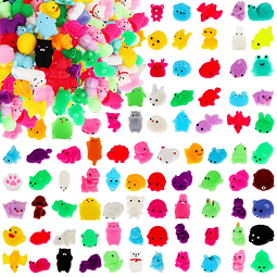 Squishy 300 Piezas Mini Animales Kawaii Juguete Fidget Jugue