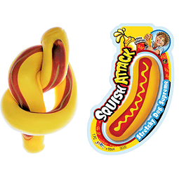 Squishy JARU Stretchy Hotdog Squishy Toys 1 juguete inquieto