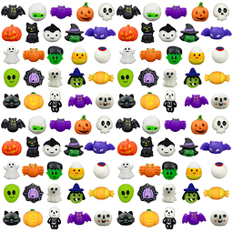 Squishy 100 PCS Halloween Mochi Squishy Toys Squishies Jugue