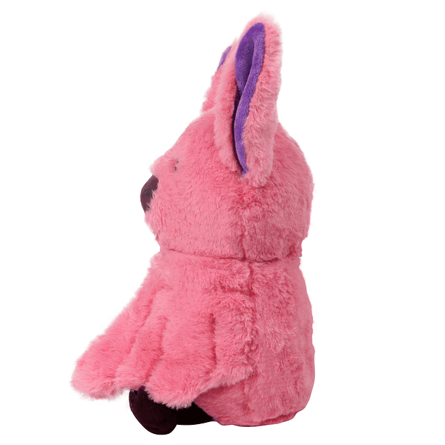 Squishy Peluche de murciélago realista rosa de 14 pulgadas,