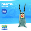 Squishy Youtooz Plankton sentado de peluche de 9 pulgadas, p