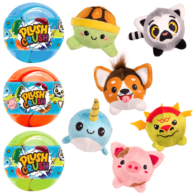 Squishy Serie 5 Bola de rompecabezas paquete de 3, juguete d