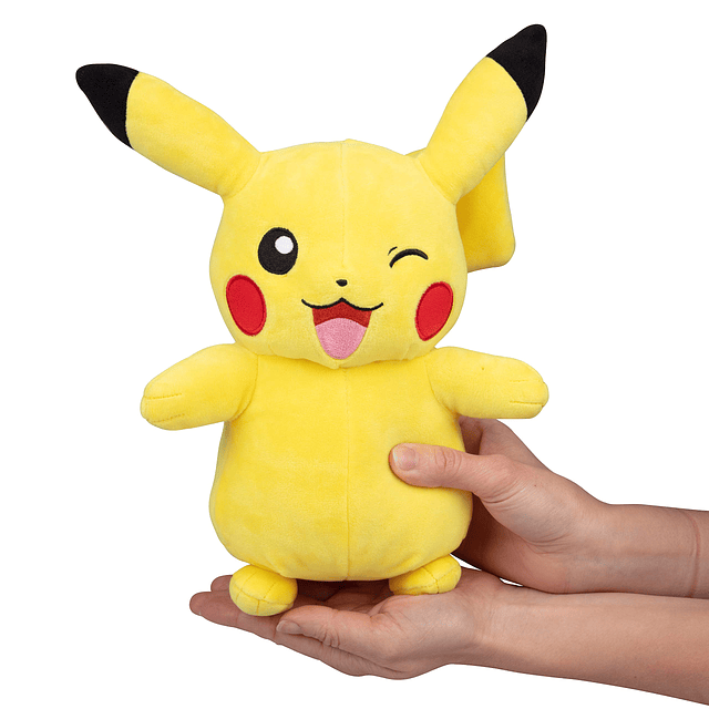 Squishy Pokémon Peluche grande de Pikachu con guiño de 12 pu