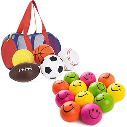 Squishy Pelotas para niños, juguetes deportivos para niños p