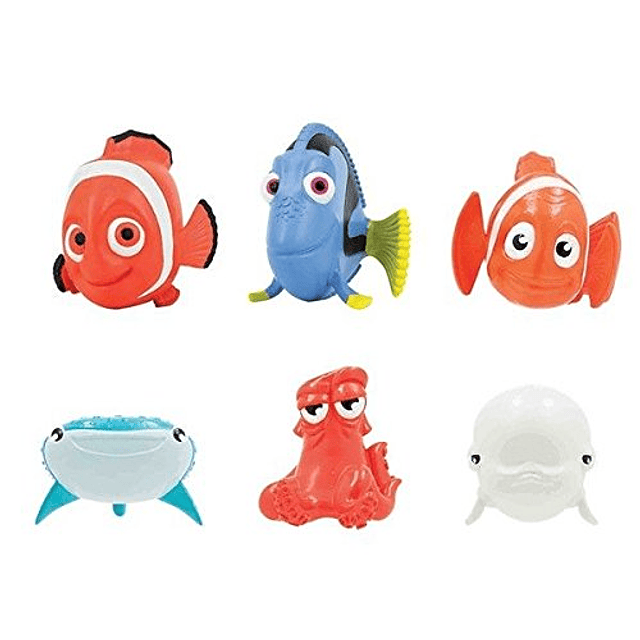 Squishy Buscando a Dory Mash'ems Squishy Mini Figura Pack Se