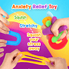 Squishy Juguetes sensoriales con letras del alfabeto para ni