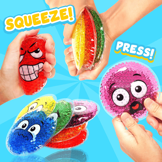 Squishy Sensory Toys Squeeze Autism Toys, Feelings Activity