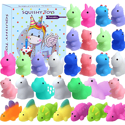 Squishy 30 piezas Squishies Mochi Squishy Toys, Mini Dinosau