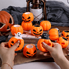 Squishy 12 piezas de juguete blando de calabaza de Halloween