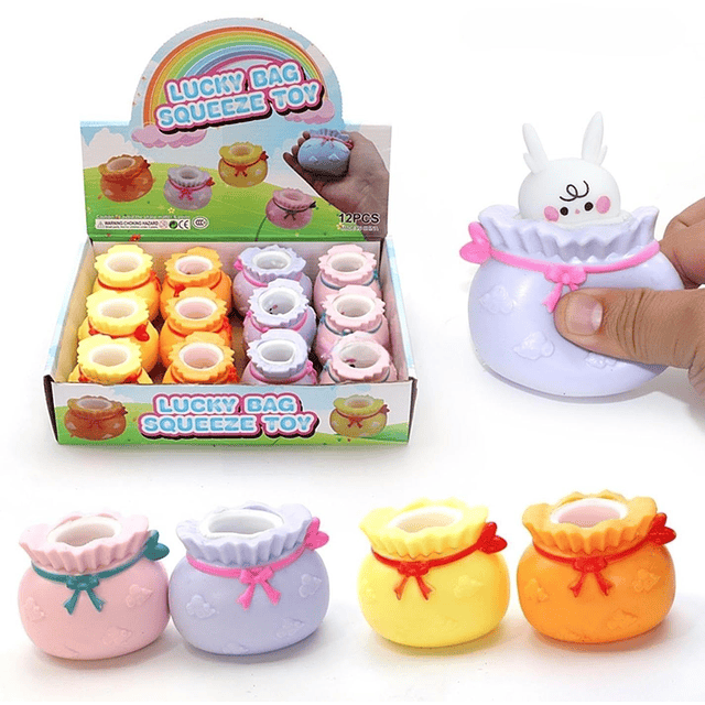 Squishy 1 pieza Squishy Sensory Squeeze Stress Pop Up Rabbit