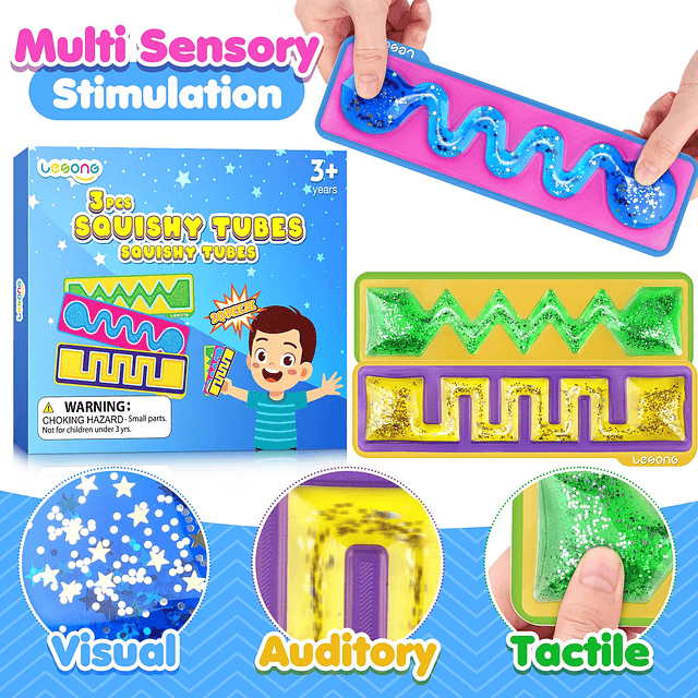 Squishy Squishy Toys Sensory Fidget Toys para niños: Juguete