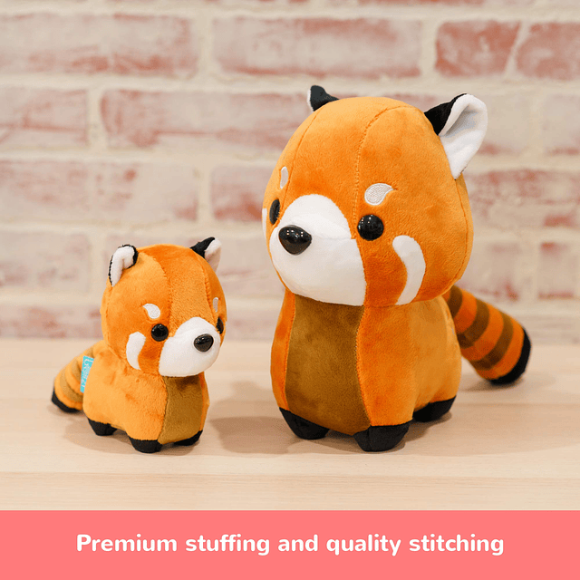 Squishy Red Panda Peluche de peluche Peluches suaves y lindo