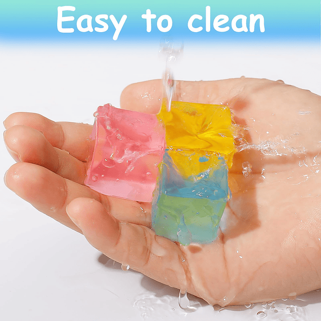 Squishy Ice Cube Sensory Toys 24 piezas Squishy Fidget Stres