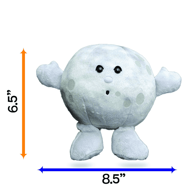 Squishy Moon Buddy, aprendizaje de ciencia, astronomía, sist