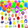 Squishy Paquete de 36 huevos de Pascua con juguetes blandos