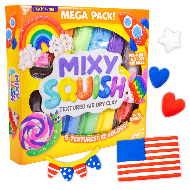 Squishy Mixy Squish Rainbow Mega Pack de Horizon Group USA,