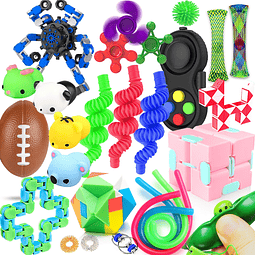 Squishy Fidget Toys, paquete de 28 juguetes sensoriales aliv