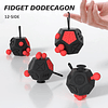 Squishy Fidget Dodecagon 12 Side Fidget Toy Cube Alivia el e