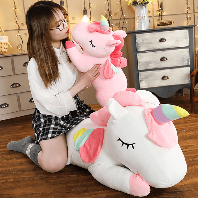 Squishy Unicornio Animales de Peluche, Suave Unicornio Felpa