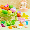 Squishy 36 huevos de Pascua precargados con juguetes blandos