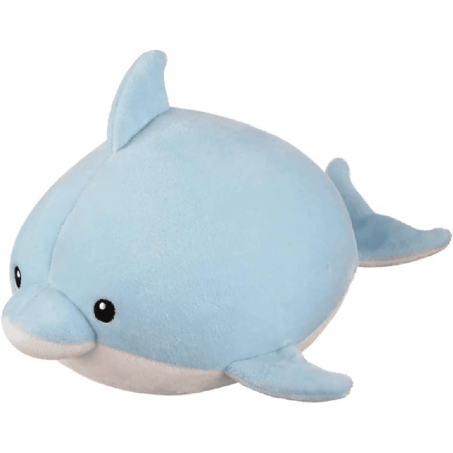 Squishy H14353 Figura de peluche Squishy Squad Dolphin, azul