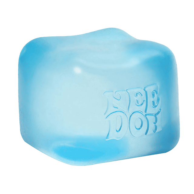 Squishy NeeDoh Nice Cube Juguete sensorial con un aplastamie