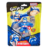 Squishy Heroes of Paquete de héroes Marvel con licencia Capi