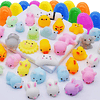 Squishy 48 Mochi Squishy Toy Huevos de Pascua precargados, K