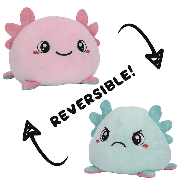 Squishy Peluche reversible Axolotl Juguetes de peluche Axolo