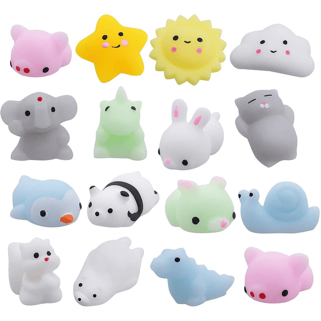 Squishy 48 Mochi Squishy Toy Huevos de Pascua precargados, K