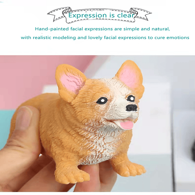 Squishy Squishies Squishy Toys Corgi Dog Stress Balls Juguet