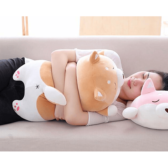 Squishy Perro Shiba Inu Almohada de Felpa súper Suave Almoha