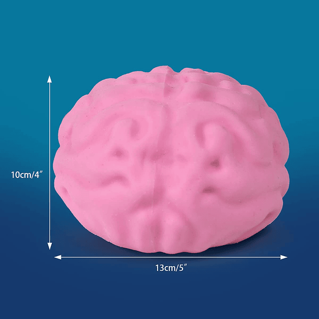 Squishy Bola de compresión blanda para cerebro grande de tam