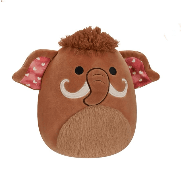 Squishy Squishmallow Chienda El mamut lanudo marrón de 8 pul