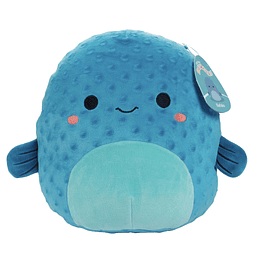 Squishy Original Refalo The Blue Pufferfish de 10 pulgadas F