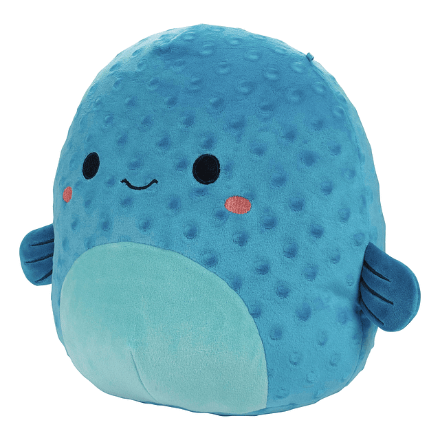 Squishy Original Refalo The Blue Pufferfish de 10 pulgadas F