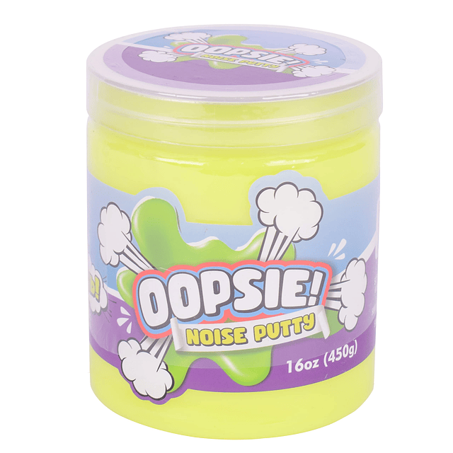 Squishy Masilla de ruido Oopsie Contenedor de 1 libra | Jugu