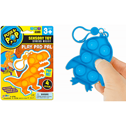 Squishy JARU Pop It Llavero Bubble Fidget Toy 1 unidad surti