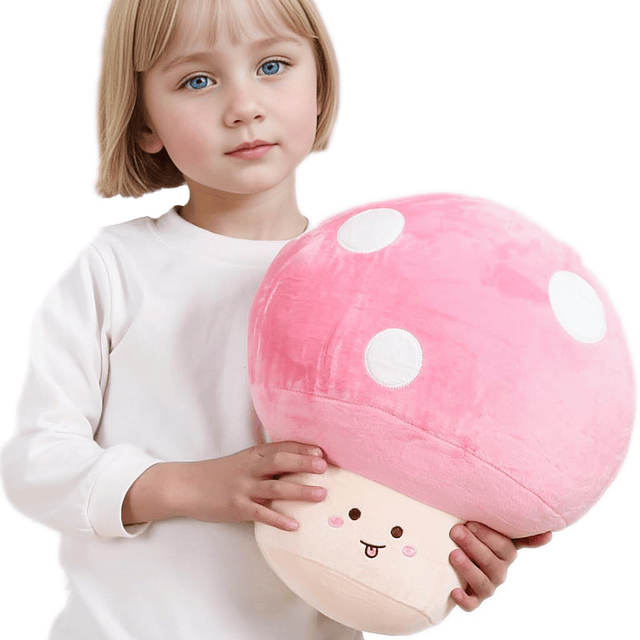 Squishy Animal de peluche de setas de 12.6 pulgadas, lindo p