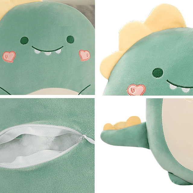 Squishy Almohada de peluche de dinosaurio 17.71 pulgadas, li