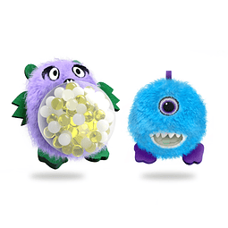 Squishy Squishy Monster Squeeze Toy Stress Ball azul y morad