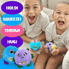 Squishy Squishy Monster Squeeze Toy Stress Ball azul y morad