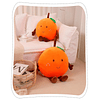 Squishy Almohada de felpa naranja, animal de peluche de frut