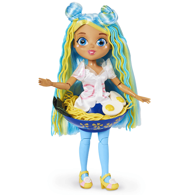 Squishy Fidgie Friends Ramen Dream, muñeca de moda, juguete